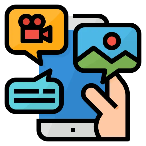 Icono de creación de contenido